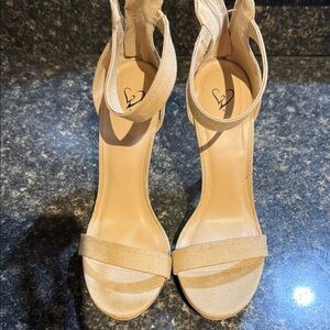 Windsor Tan Heeled Sandals